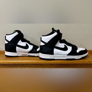 Black and White High Top Sneakers